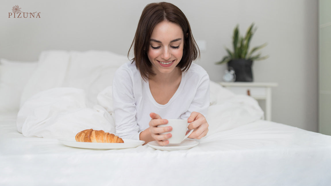 Luxurious Pizuna Linens deep-fitted cotton sheets showing how upgraded bedding enhances comfort