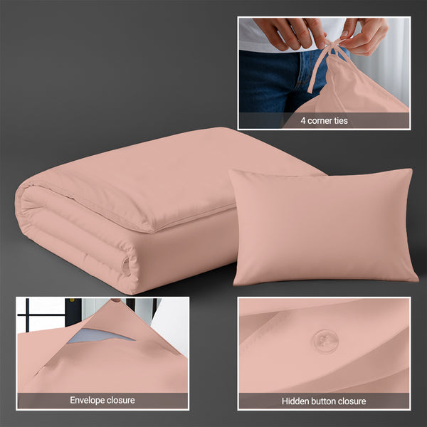 Premium 400 Thread Count 100% Cotton Crib Duvet Cover Set