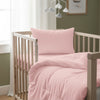 Premium 400 Thread Count 100% Cotton Crib Duvet Cover Set