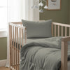 Premium 400 Thread Count 100% Cotton Crib Duvet Cover Set