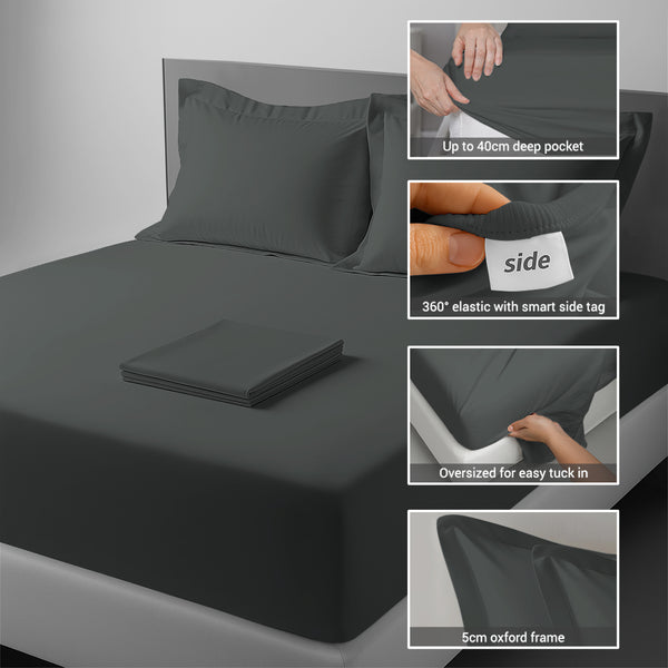 Percale 100% Cotton Sheet Set