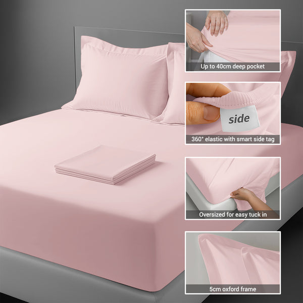Percale 100% Cotton Sheet Set