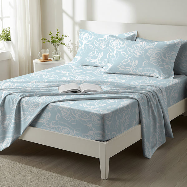 Premium 400 Thread Count 100% Cotton Bed Sheet Set