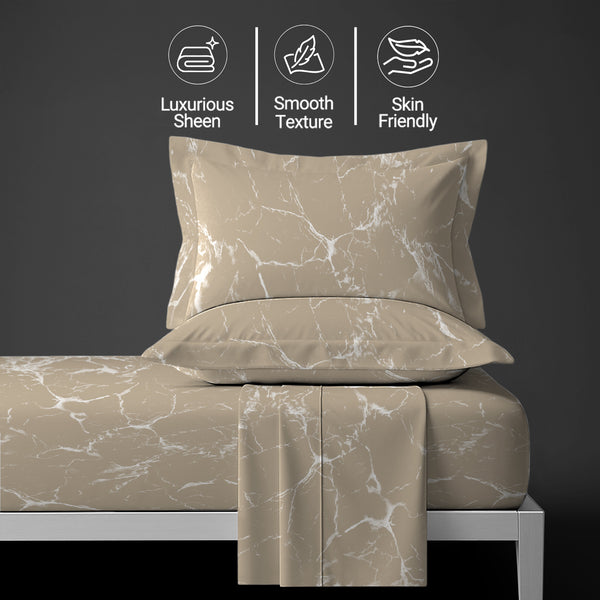 Premium 400 Thread Count 100% Cotton Bed Sheet Set