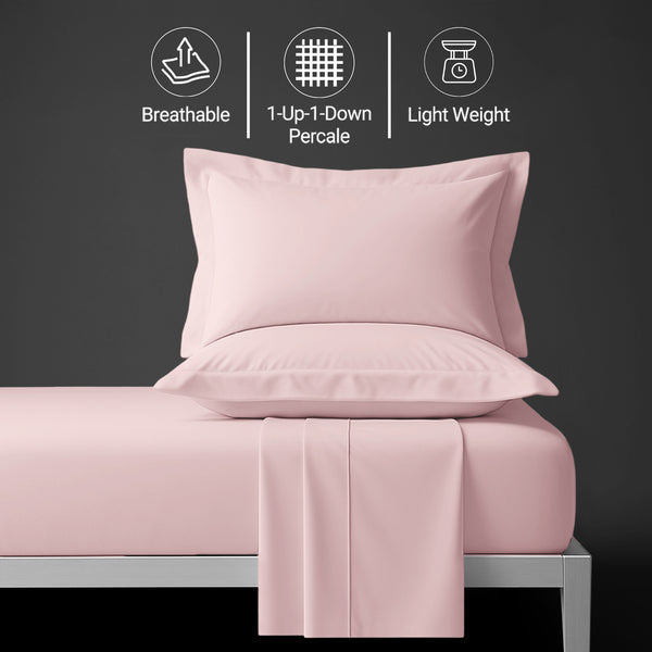 Percale 100% Cotton Sheet Set