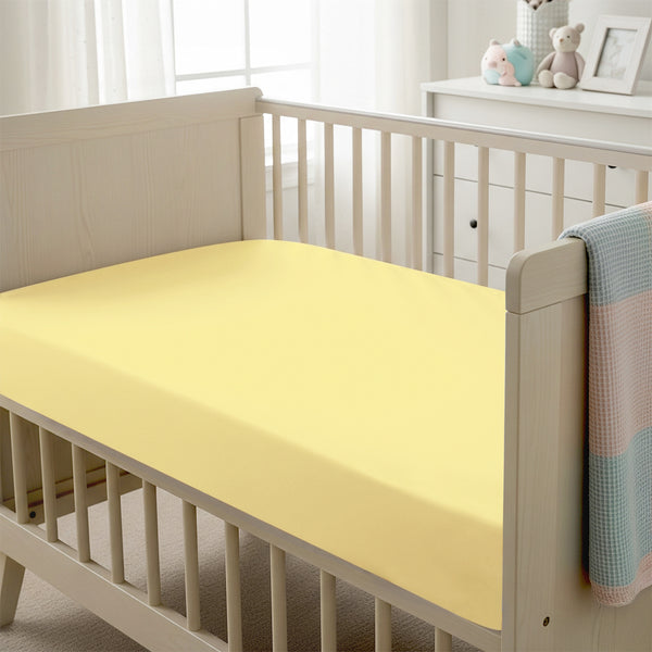 Premium 400 Thread Count 100% Cotton Cot Fitted Sheet