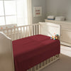 Premium 400 Thread Count 100% Cotton Crib Flat Sheet
