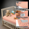 Premium 400 Thread Count 100% Cotton Crib Fitted Sheet