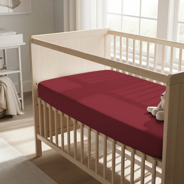 Premium 400 Thread Count 100% Cotton Crib Fitted Sheet