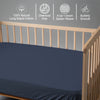 Premium 400 Thread Count 100% Cotton Crib Fitted Sheet