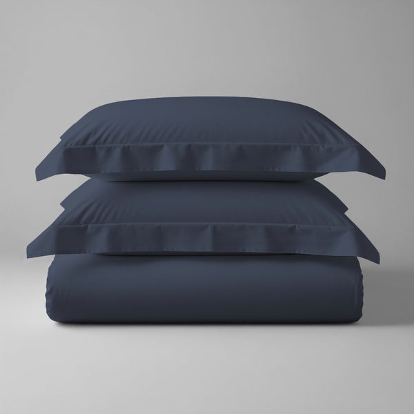 Percale 100% Cotton Duvet Cover Set