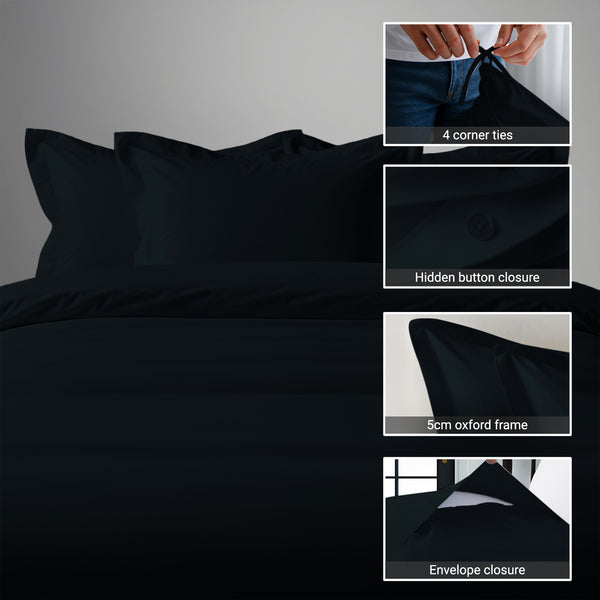Royale 1000 Thread Count 100% Cotton Duvet Cover Set