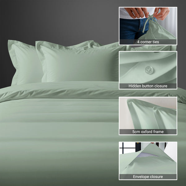 Royale 1000 Thread Count 100% Cotton Duvet Cover Set
