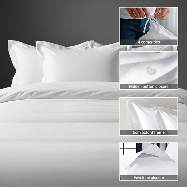 Royale 1000 Thread Count 100% Cotton Duvet Cover Set