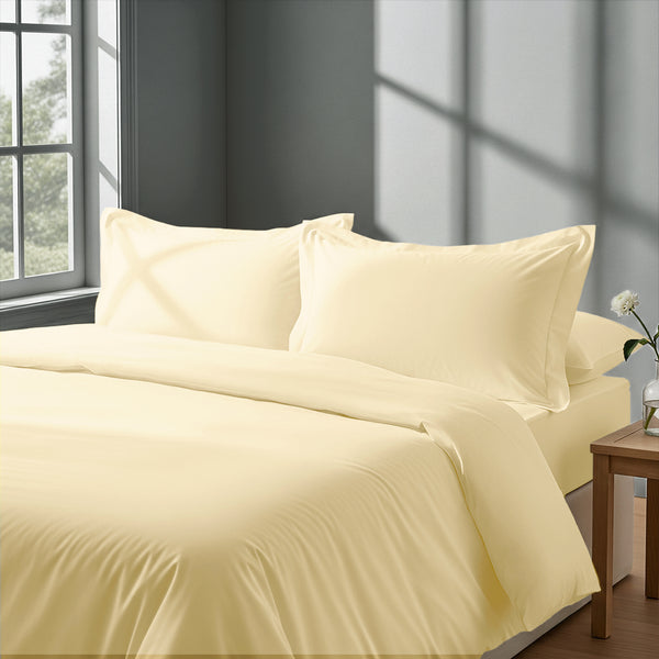 Permium 400 Thread Count 100% Cotton Duvet Cover Set