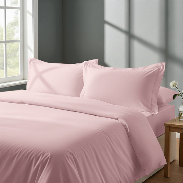 Percale 100% Cotton Duvet Cover Set
