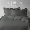 Permium 400 Thread Count 100% Cotton Duvet Cover Set