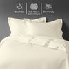 Premium 400 Thread Count 100% Cotton Duvet Cover Set