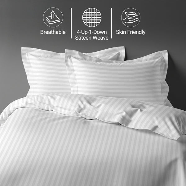 Premium 300 Thread Count 100% Cotton Duvet Cover Set