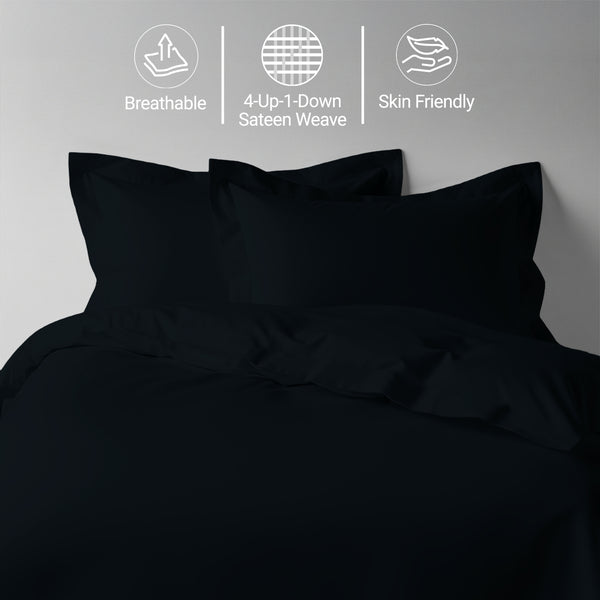 Luxury 800 Thread Count 100% Cotton Duvet Cover Set