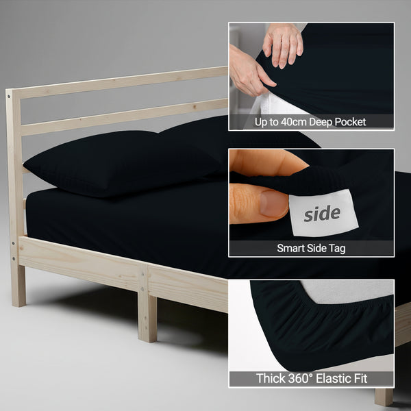 Royale 1000 Thread Count 100% Cotton Fitted Sheet