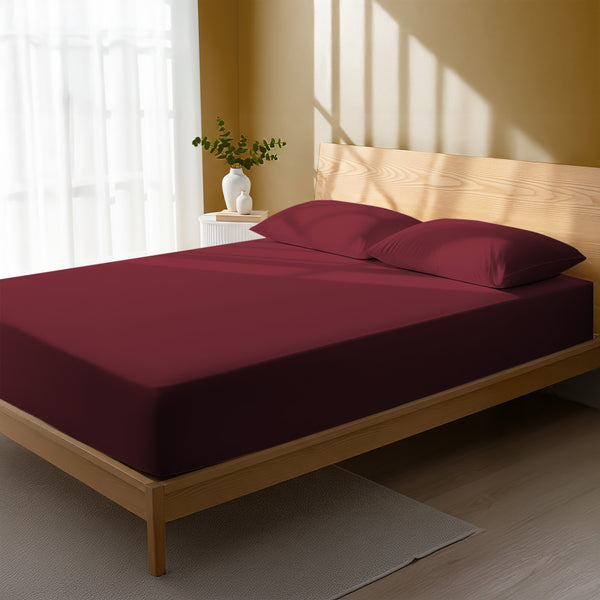 Luxury 800 Thread Count 100% Cotton Fitted Sheet