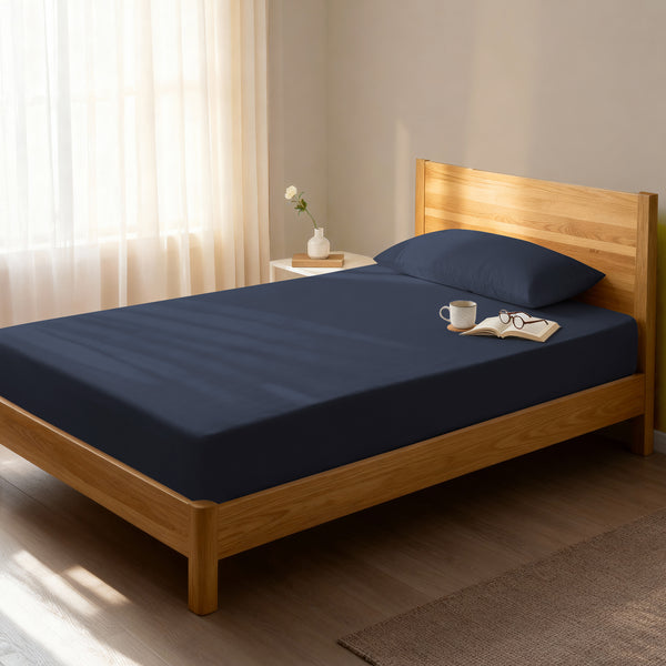 Deluxe 600 Thread Count 100% Cotton Fitted Sheet