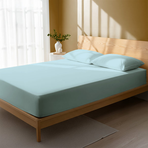 Premium 400 Thread Count 100% Cotton Fitted Sheet