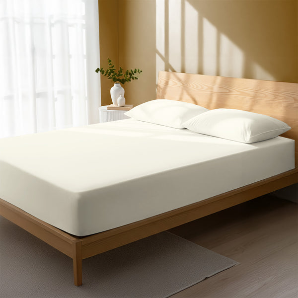 Premium 400 Thread Count 100% Cotton Fitted Sheet