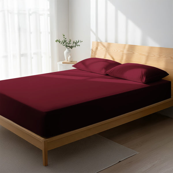 Deluxe 600 Thread Count 100% Cotton Fitted Sheet