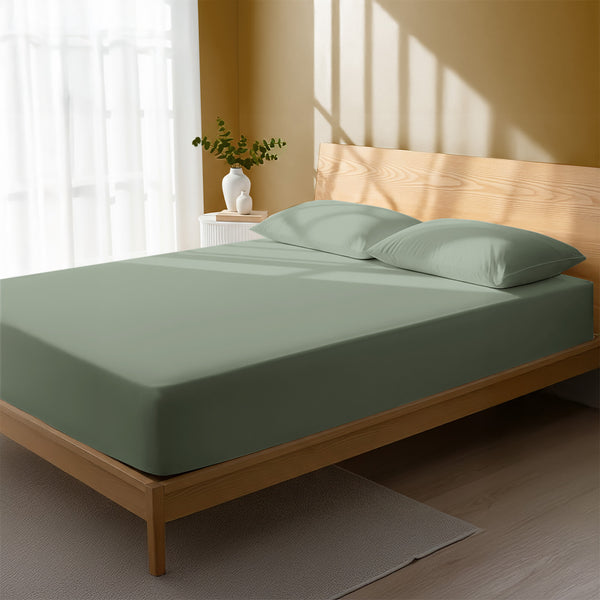 Premium 400 Thread Count 100% Cotton Fitted Sheet