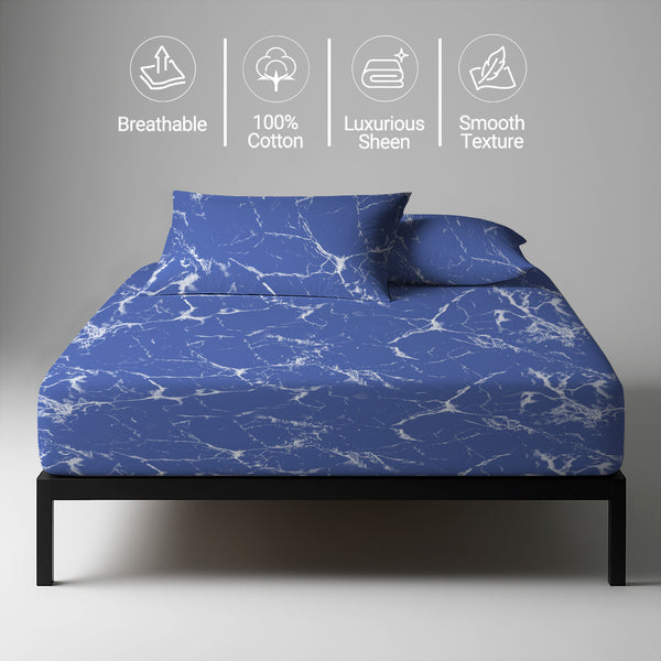 Premium 400 Thread Count 100% Cotton Fitted Sheet