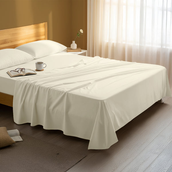 Deluxe 600 Thread Count 100% Cotton Flat Sheet