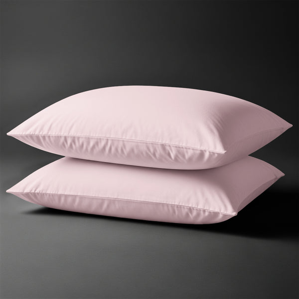 Deluxe 600 Thread Count 100% Cotton Pillowcases (2 PC)