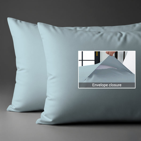 Percale 100% Cotton Pillowcases (2PC)