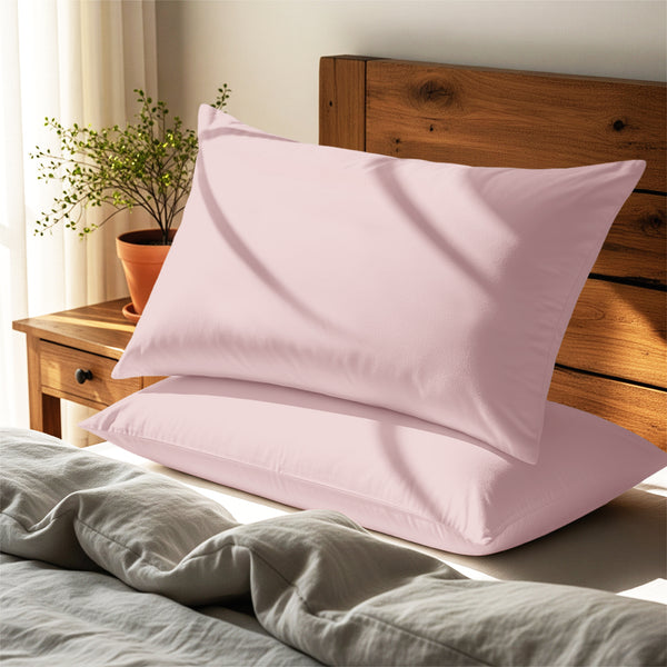 Percale 100% Cotton Pillowcases (2PC)