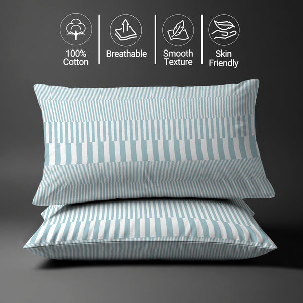 Premium 400 Thread Count 100% Cotton Pillowcases (2 PC)
