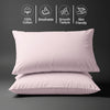Deluxe 600 Thread Count 100% Cotton Pillowcases (2 PC)
