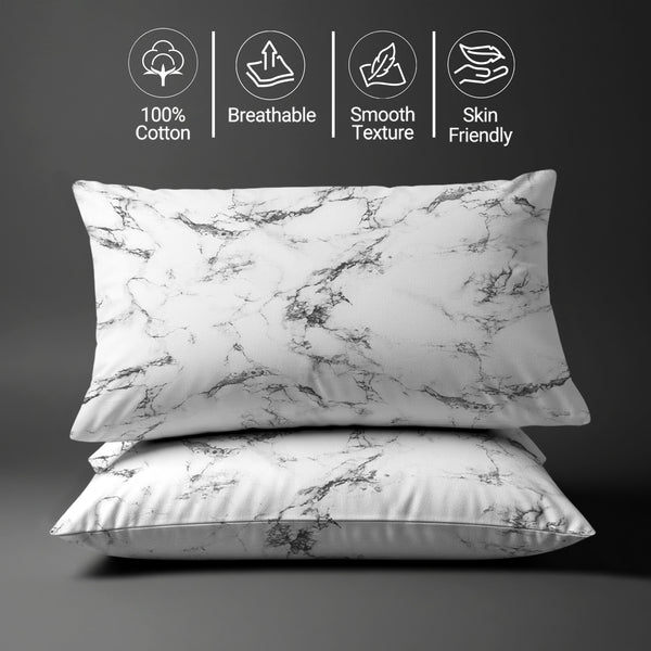 Premium 400 Thread Count 100% Cotton Pillowcases (2 PC)