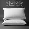 Deluxe 600 Thread Count 100% Cotton Pillowcases (2 PC)