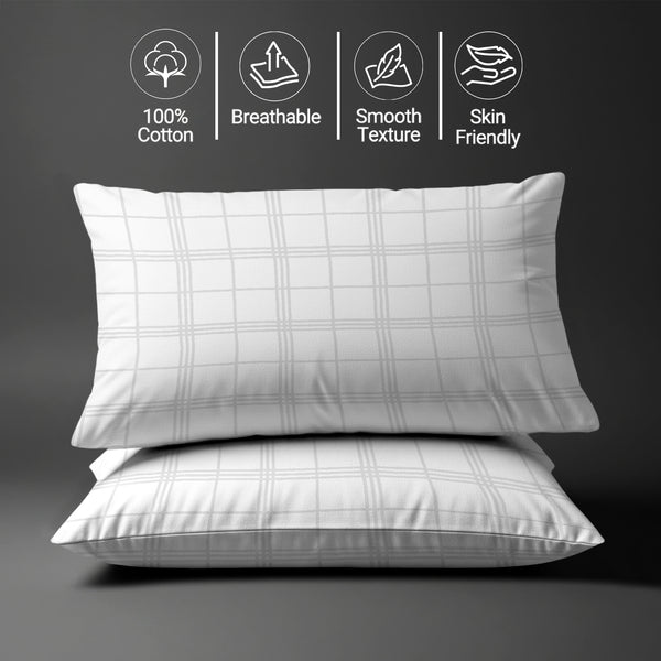Premium 300 Thread Count 100% Cotton Pillowcases (2PC)