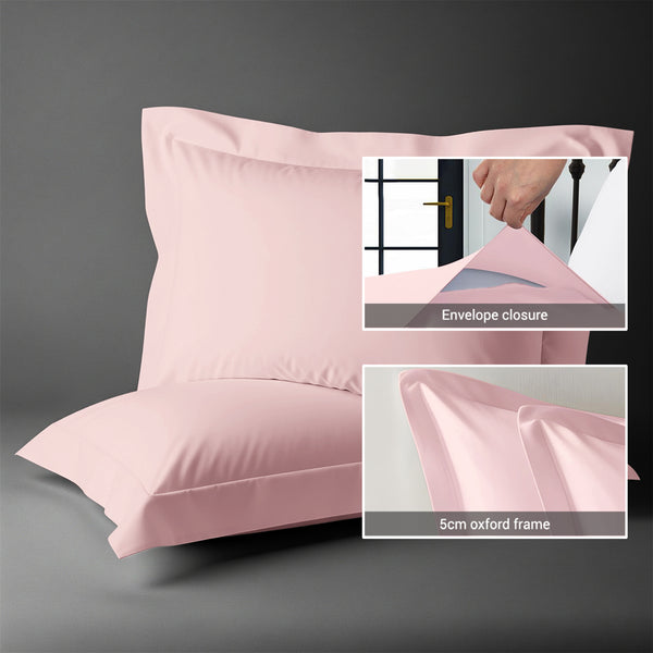 Percale 100% Cotton Pillowcases (2PC)