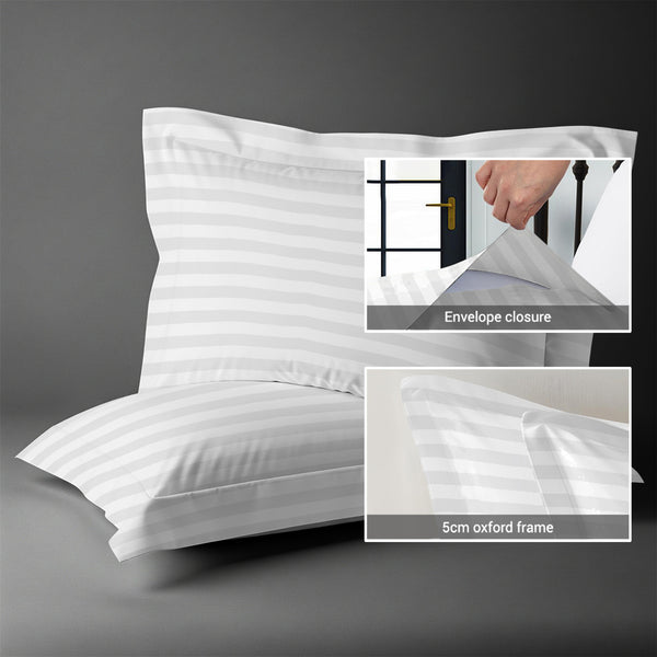 Premium 300 Thread Count 100% Cotton Pillowcases (2PC)
