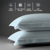 Percale 100% Cotton Pillowcases (2PC)