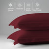 Luxury 800 Thread Count 100% Cotton Pillowcases (2 PC)