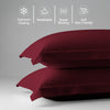 Deluxe 600 Thread Count 100% Cotton Pillowcases (2 PC)