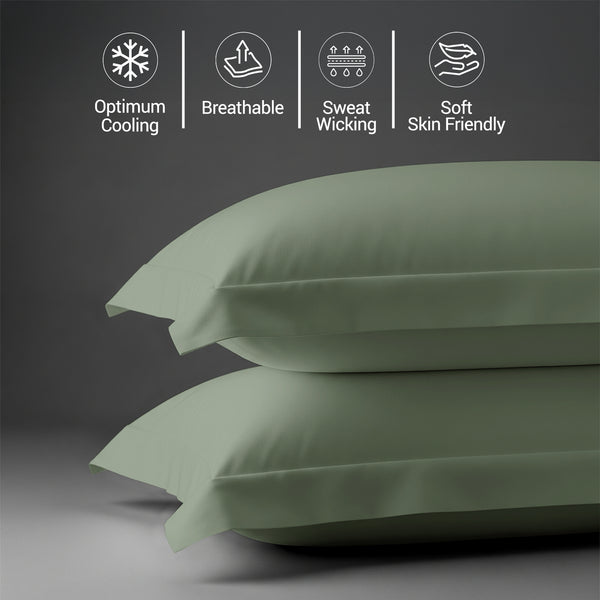 Premium 400 Thread Count 100% Cotton Pillowcases (2 PC)