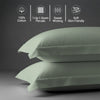 Percale 100% Cotton Pillowcases (2PC)